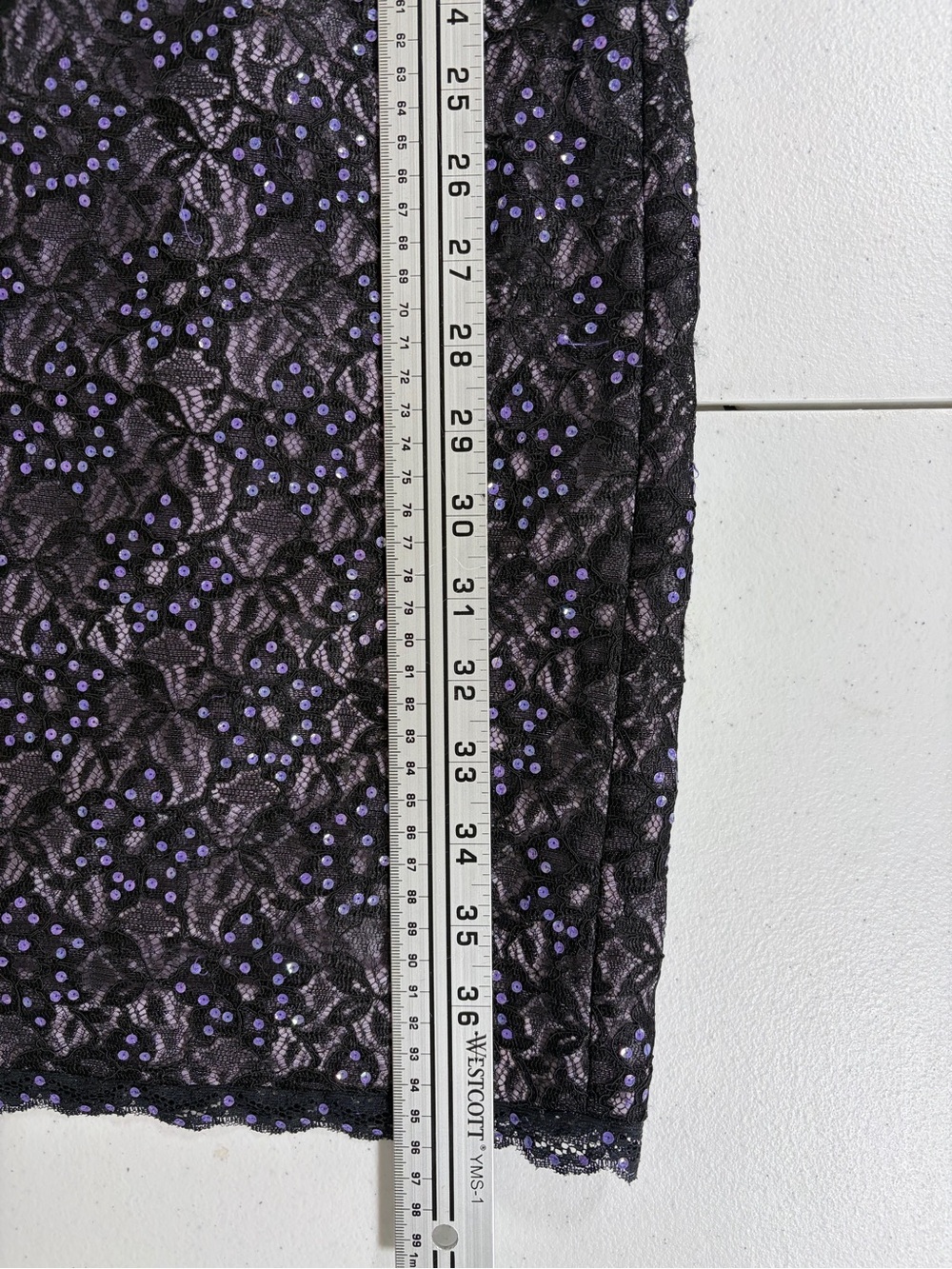 Jade Melody Tam Black Lace Cocktail Mini Dress with Spaghetti Straps (8) - Picture 5 of 9